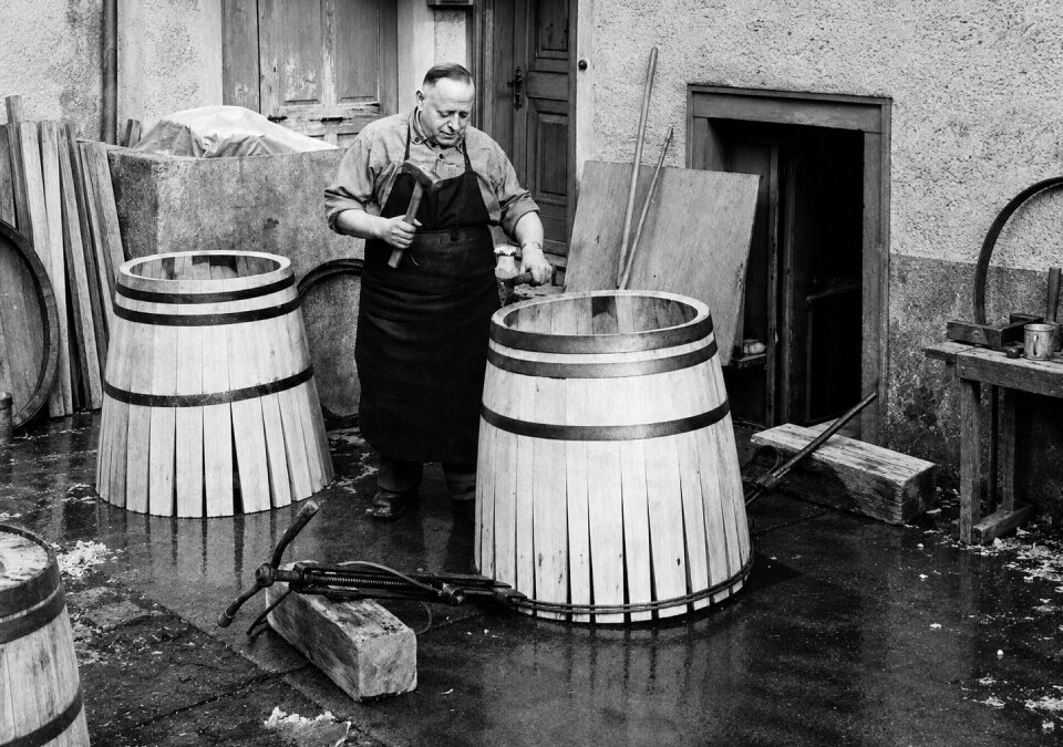 Der Chüeferjoggi von Buus: Wenn ein dichtes Fass über die Weinlese entschied